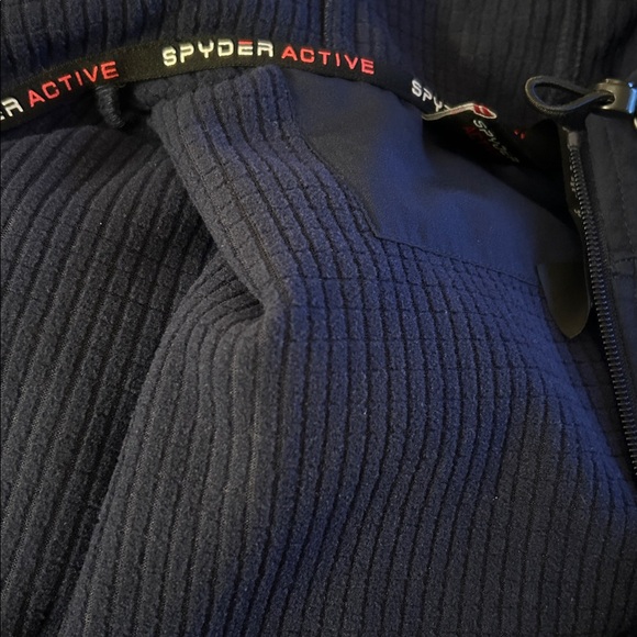 Spyder Men’s Woven Hybrid Performance Tech Jacket Size Small - Picture 4 of 7